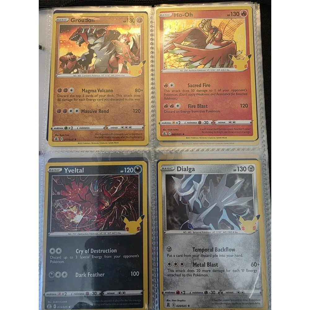 🔥Pokemon Binder Collection🔥 double sleeved NM/M Condition 💎